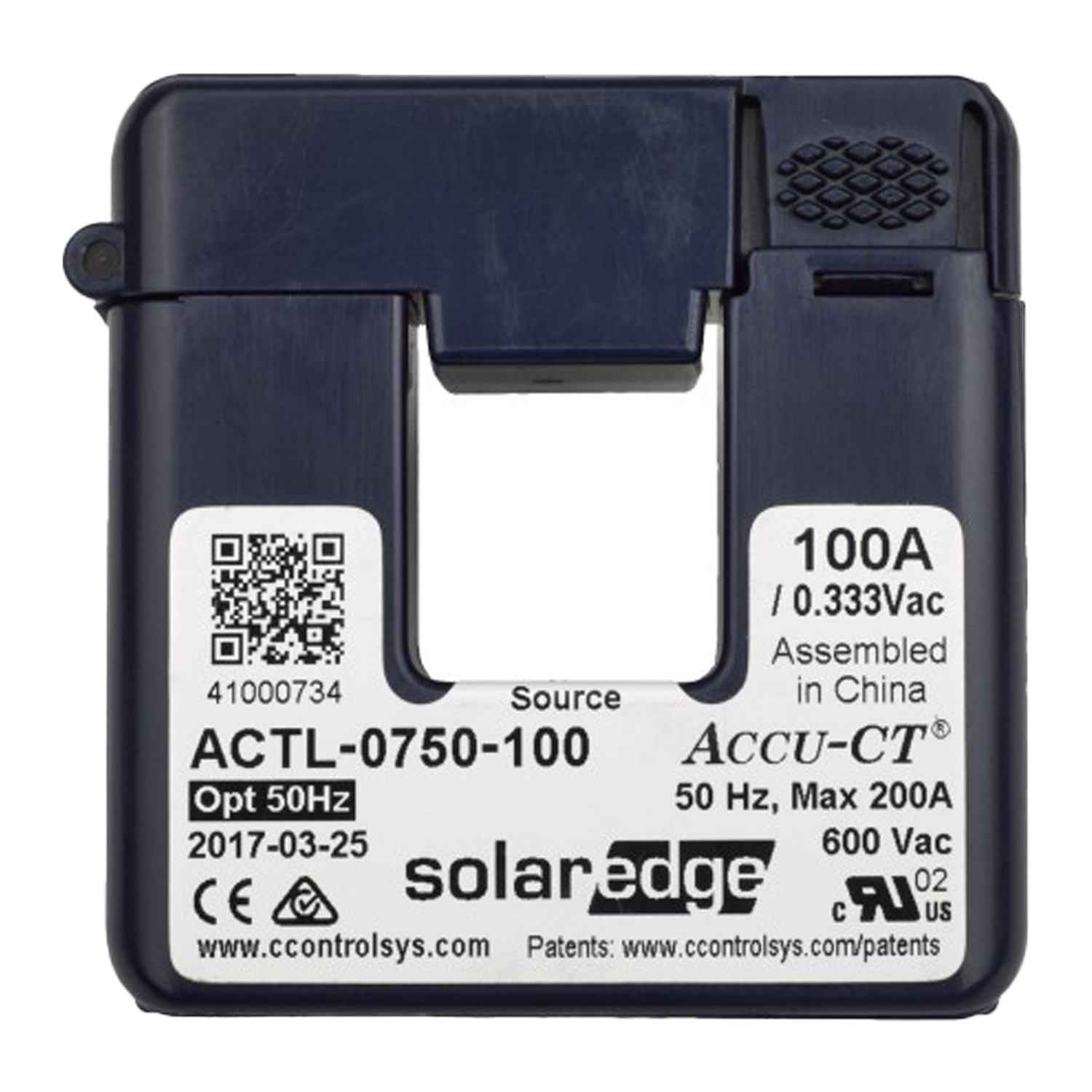 SOLAR EDGE 50A-100A Transformator de curent