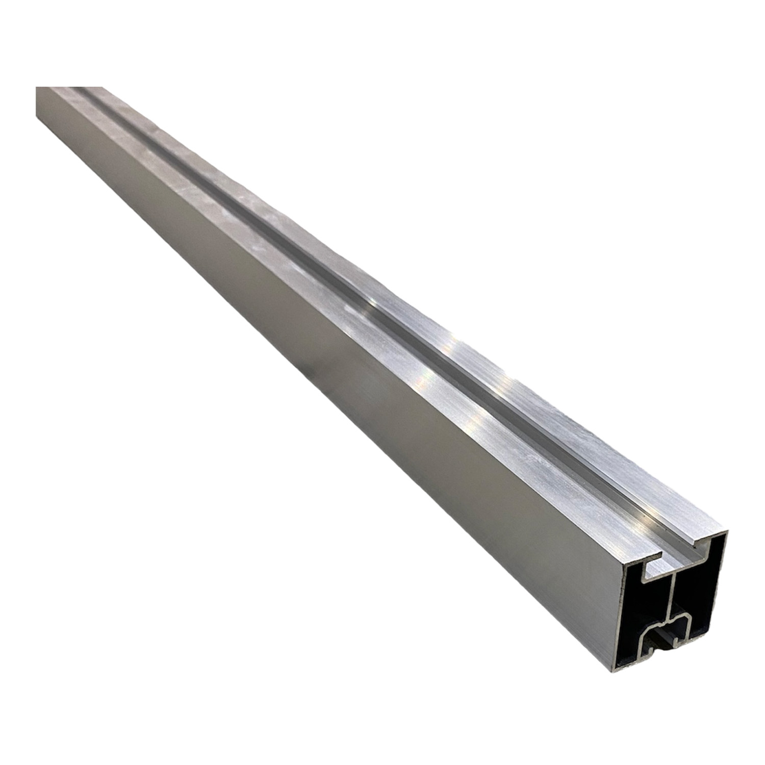 Ramă de montaj F806 40x40, 3300 mm / Șurub cu ciocan / Fentă glisantă